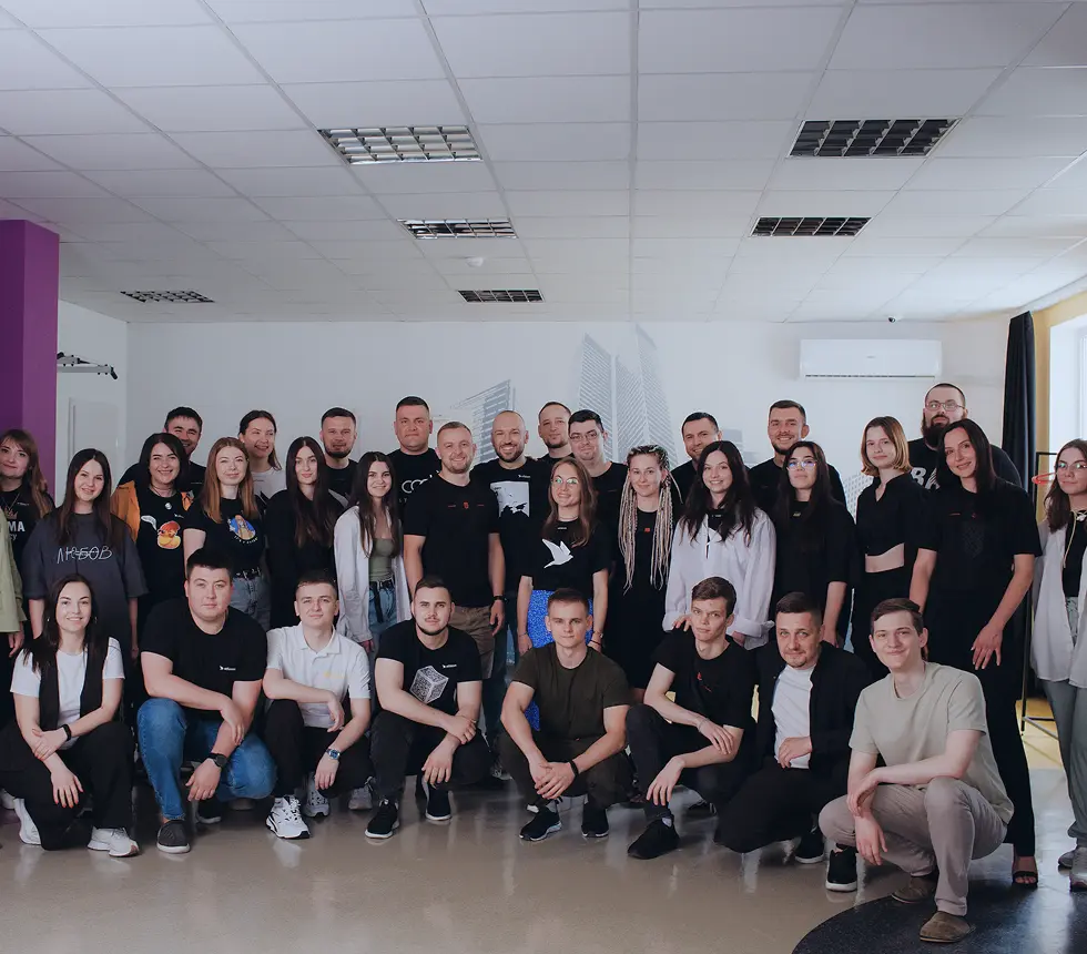 Stfalcon team working on logistics software